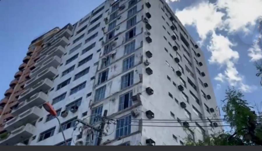 13 sacadas desabam de condomínio em Belém do Pará
